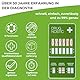 Drugnostic Drogentest Schnelltest – Drogentest Urin und Feststoffe, THC Test - weitere 5 Drugs, Urintest mit 2 Dip-Karten, 99% Genau, Deutsche Marke