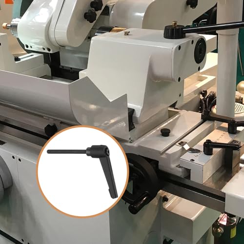 Image of uxcell 4Pcs M5 x 50mm Adjustable Knobs Handle Male Thread Push Button Ratchet Quick Release Locking Rotating Bolt for Lathe Machinery, Black