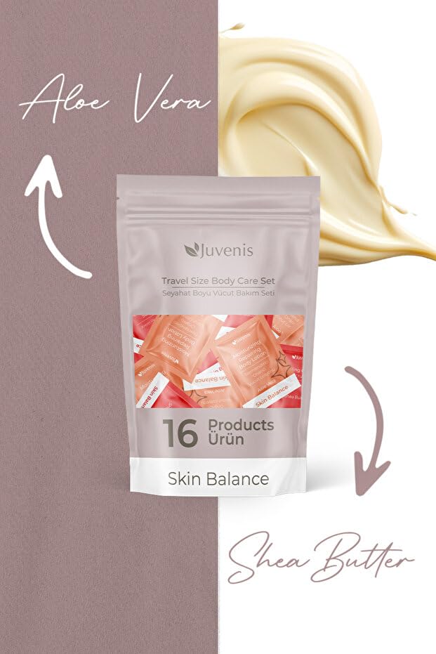 Juvenis Skin Balance Vücut Bakım Seyahat Seti (2 paketi)