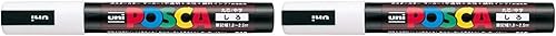 Miniatura 6 de Uni Posca - Marcador mediano blanco PC5M1