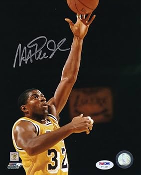 Amazon.co.jp: マジック・ジョンソン 直筆 サイン 入り 8×10 ポスター
