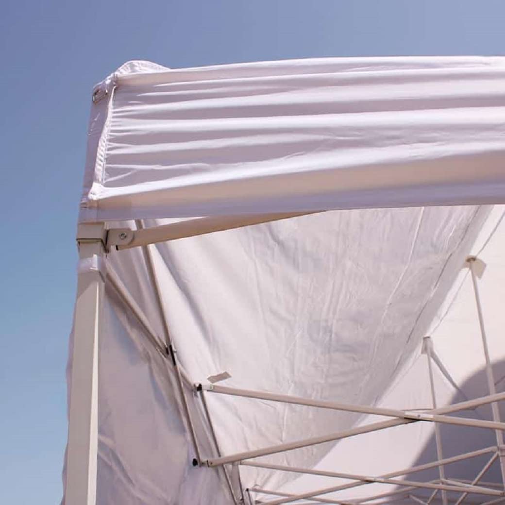 Carpa Plegable 6x3 m Blanca | con Laterales Impermeable