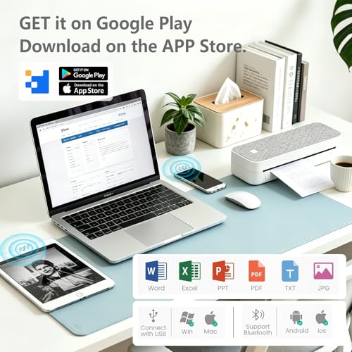 Image of AI Recorder & Portable Printer Productivity Bundle