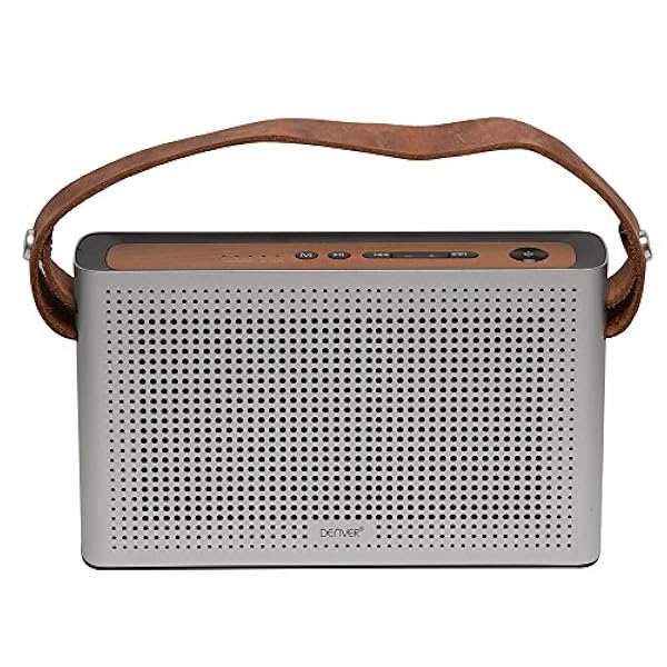 Denver Electronics BTS-200silver Bluetooth-högtalare silver