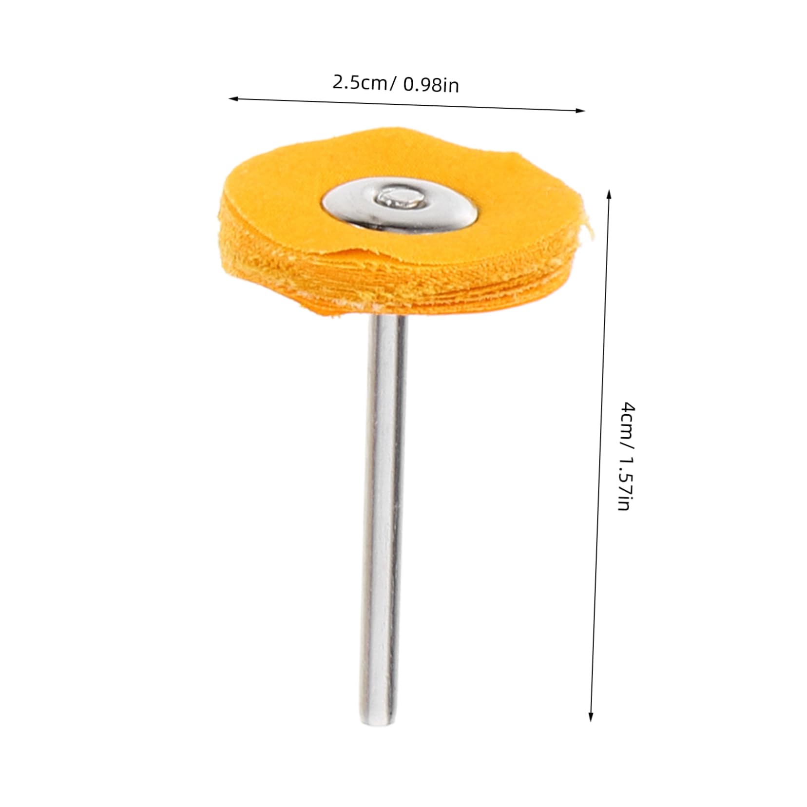 Cabilock 50 Pcs Polishing Brush Buffing Wheel for Rotary Tool Polishing Wheel for Jewelry and Watch Small Polishing Kit for Jewelry Polishing Kit