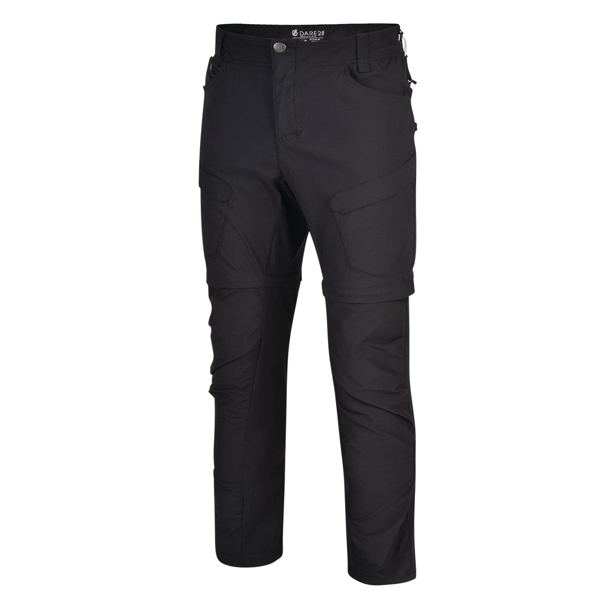 RegattaRegatta Herren Hose Tuned in Ii' Water Repellent Multiple Pockets Zip Off Walking Trousers Regular Length