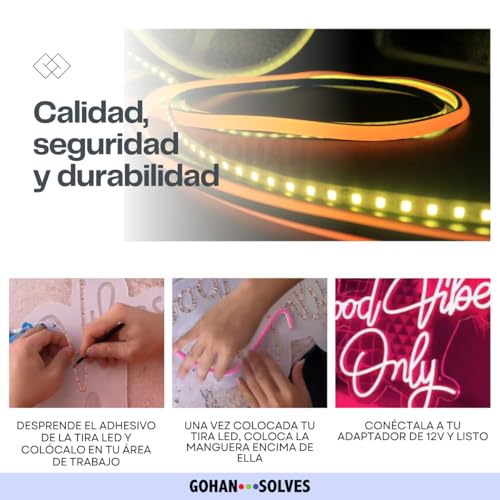 Manguera naranja para luz 10 Imagen adicional