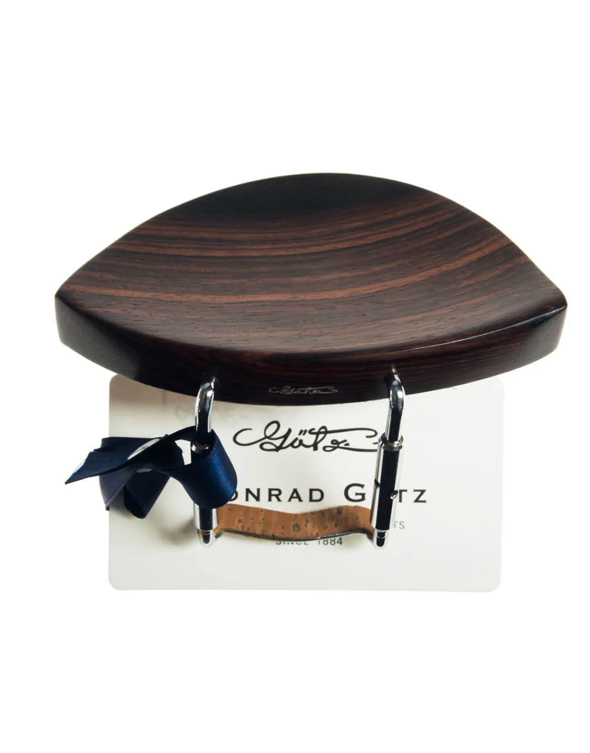 Conrad Gotz ZK4255 - Poggiapiedi originale per violino 4/4, in palissandro Kaufmann