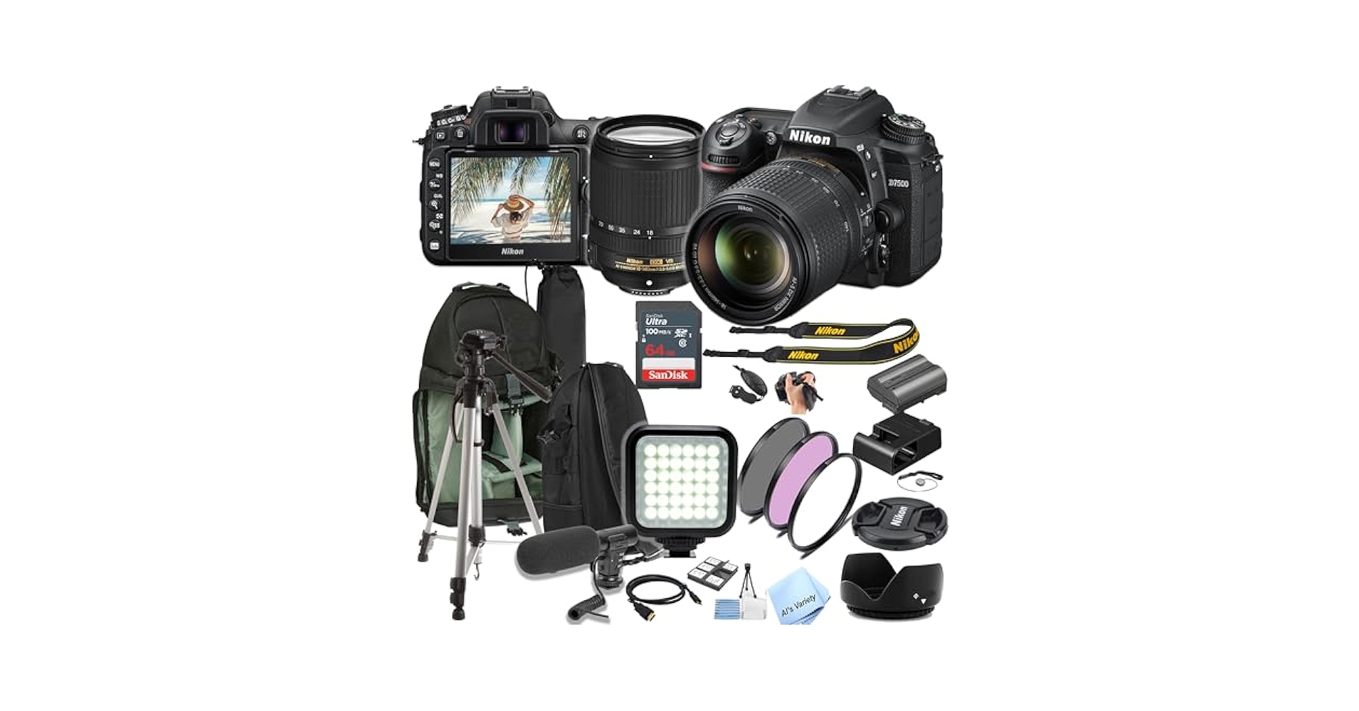Amazon.com : Nikon D7500 DSLR Camera Kit with 18-140mm VR