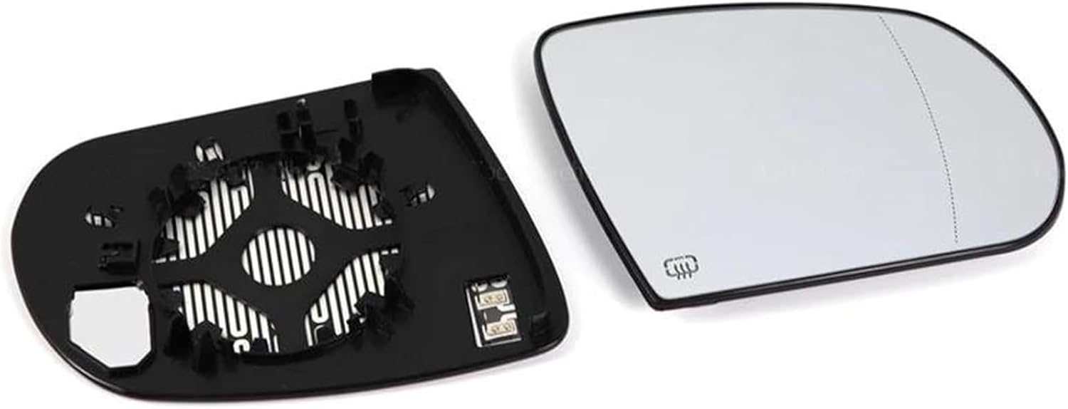 サイドミラー 用のジープ 用のコンパス 2017-2022 リアビュー バックミラー ガラスドアウィングミラー ヒーター付き(Lef