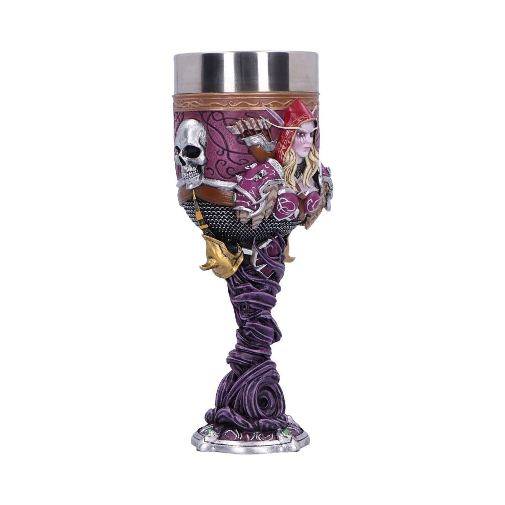 Amazon.com | Nemesis Now World of Warcraft Sylvanas Goblet, 19.5cm