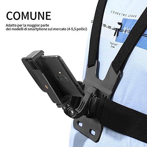 Supporto per Cinturino Pettorale per Cellulare