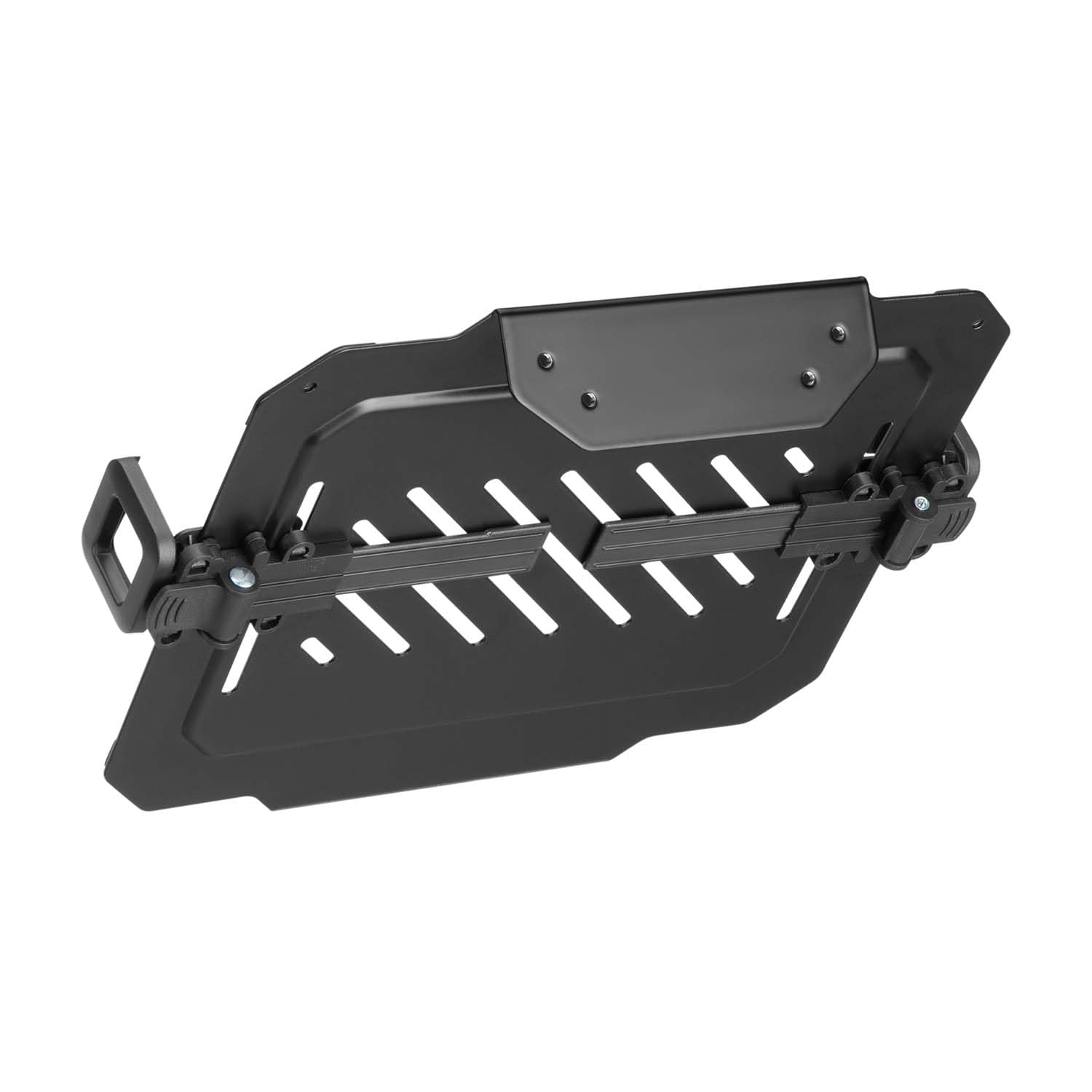AISENS - DTLTA01-215 - Uniwersalny stojak na laptopa 12-17 do montażu na stojaku pod monitor, czarny