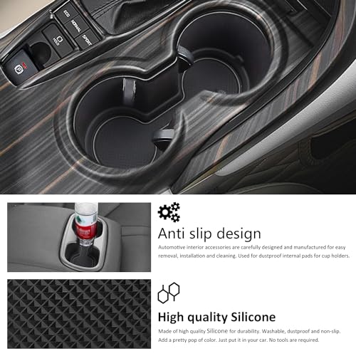 Portavasos de silicona para Toyota Camry 2018-2024, 2 piezas miniatura 6