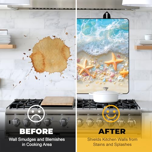 Image of Stove Top Cover for Electric Stove,Glass Stove Top Cover, Heat Resistant Glass Cooktop Cover, Stovetop Protector, Kitchen Decor, Dish Drying Mats Cover for Ceramic Washer Top 28.5x20.5 inch