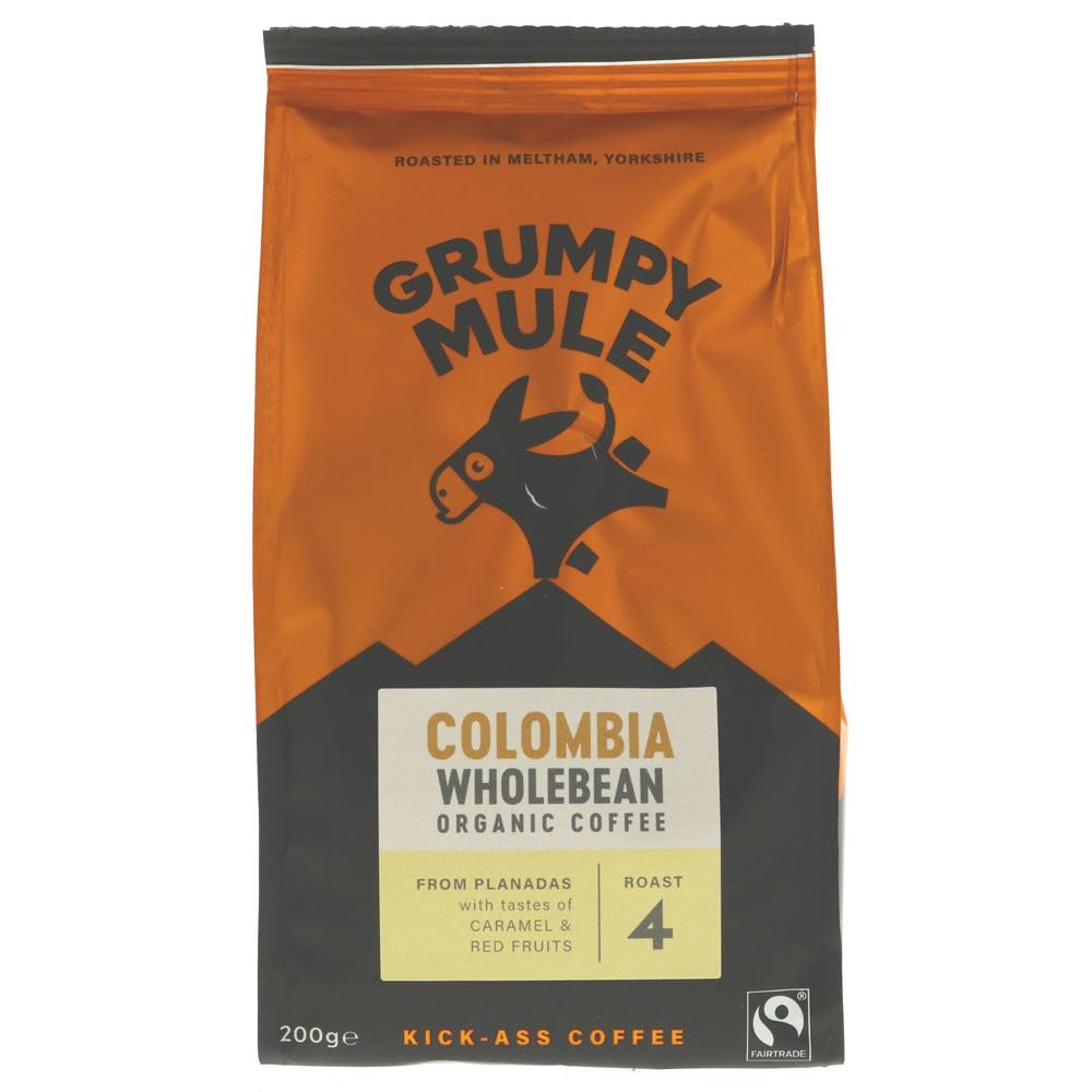 Grumpy Mule | Cafe Equidad - Colombia. Beans | 4 x 227g