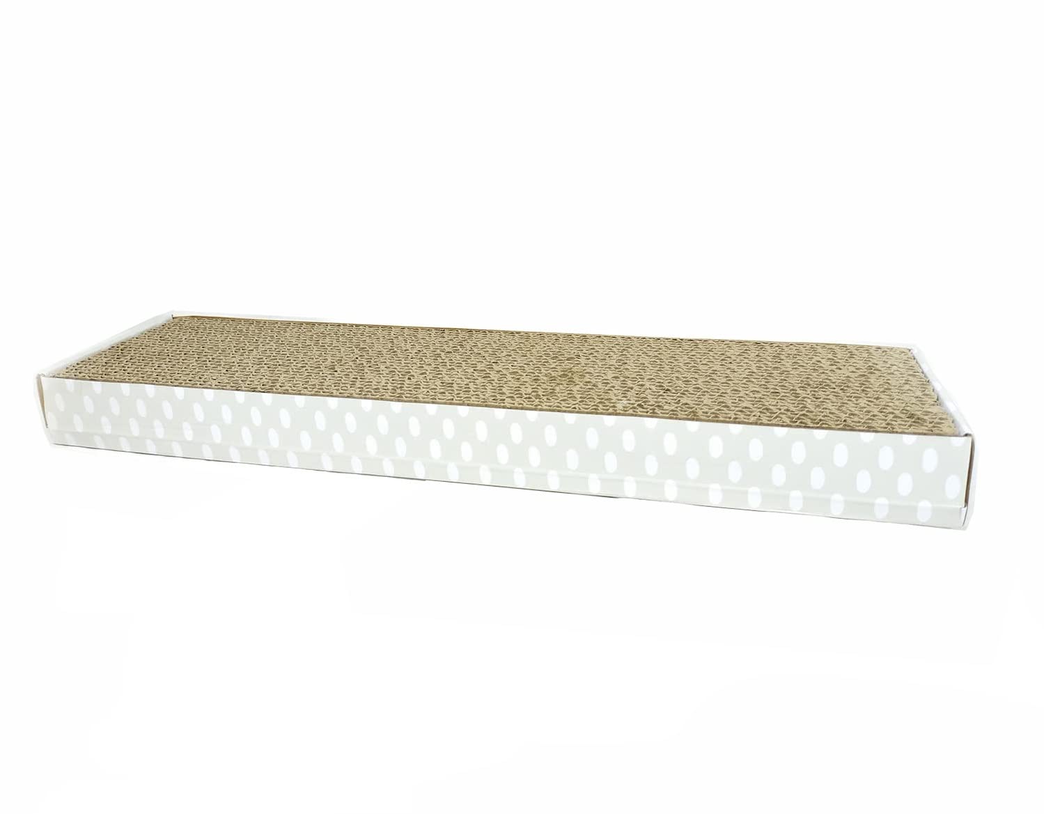 KittuPet Cat Scratcher Cardboard Scratching Pad Recyclable Corrugated Scratch Pad Cat for Furniture Protection for Small Cats Kitten-47cmx11cm (B0BHR1GYPN) Amazon Price History, Amazon Price Tracker