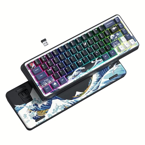Womier Wk60 60% Keyboard, Wireless Mechanical Gaming Keyboard cover