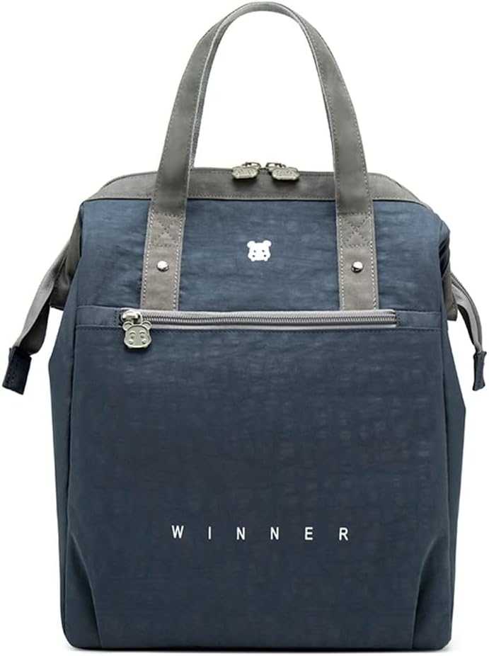 RUNSI Canvas Lunch Box Bag Handbag Aluminum Foil Thickened Work Student Lunch Bag Large-Capacity Insulation Bag Picnic Bag (Color : Bronze, Size : Large)