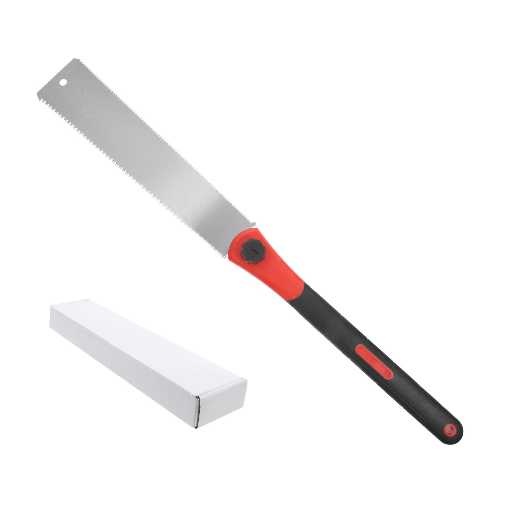 NUOBESTY Seghetto Manuale Giapponese Tagli di Precisione a Doppio Taglio Denti Fini, Lama Sk5, Impugnatura Pp per Lavorazione del Legno