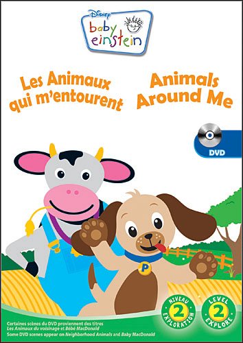 Disney Baby Einstein: Animals Around Me (Bilingual) [DVD]