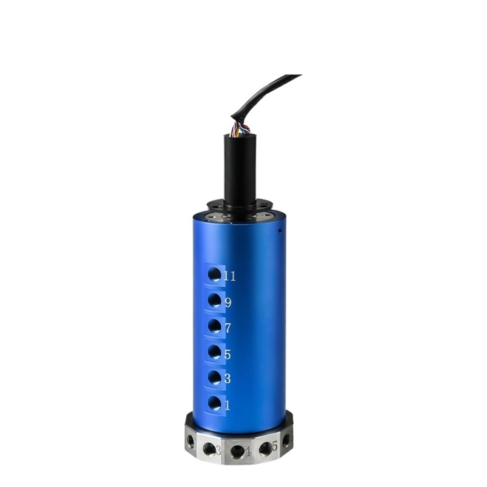 Anneau de contact pneumatique de précision, joint rotatif électrique 360 pour eau et air comprimé