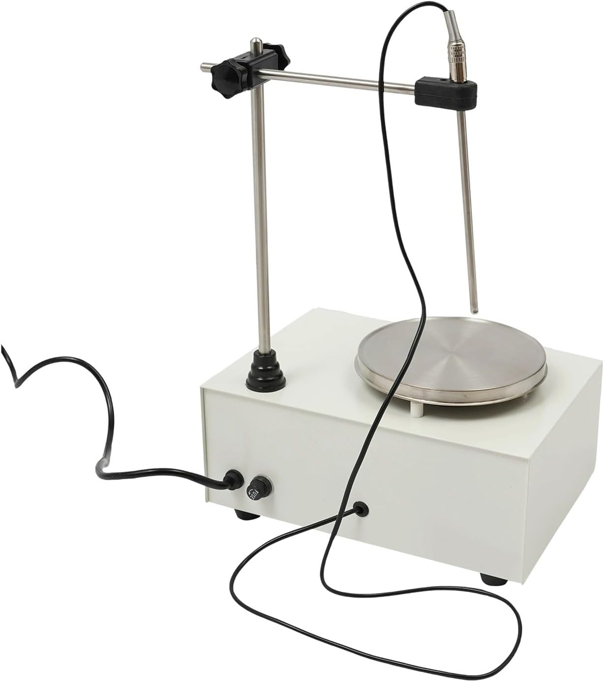 デジタルマグネティックスターラー 250W ラボテーブルスタンディング加熱プレートミキサー 大容量 304 ステンレススチール 0-