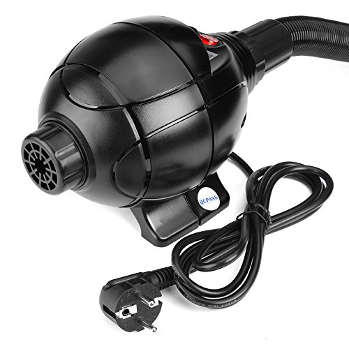 Pompe à air pour piste de gym électrique 220V avec prise UE en noir