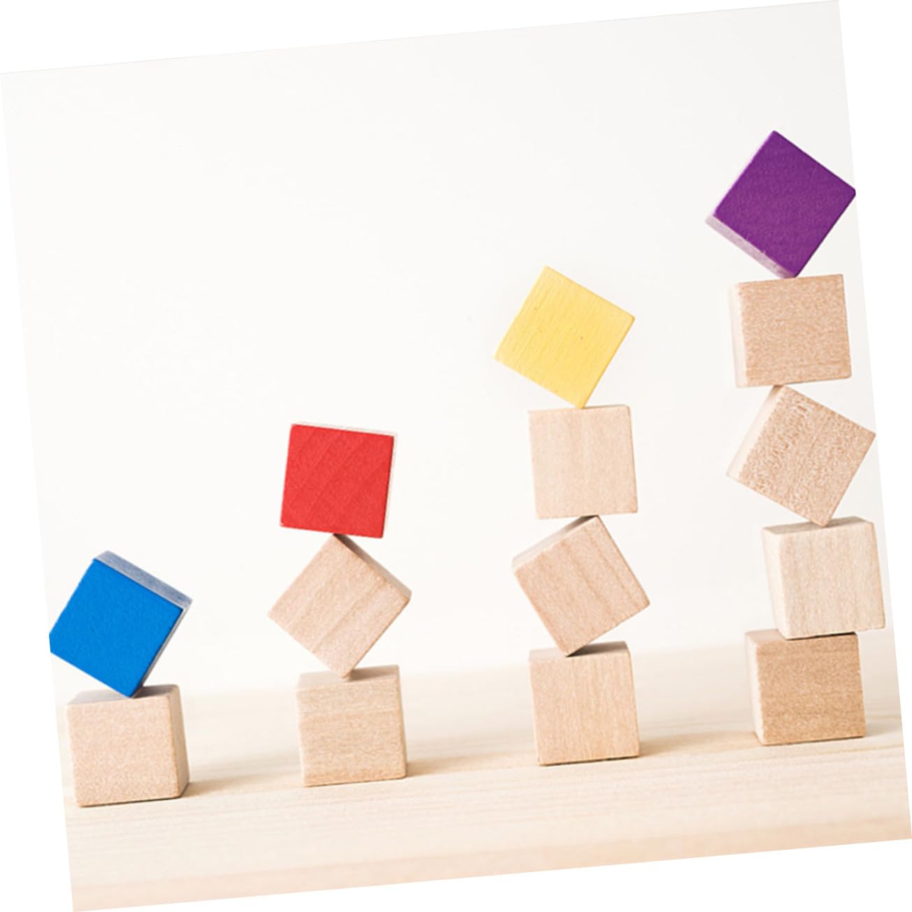 Holibanna Matériel Éducatif De Physique Ensemble De 4 Blocs De En Métal Cube De Cube D'aluminium Expérience De Comparaison De Instrument D'enseignement Scientifique