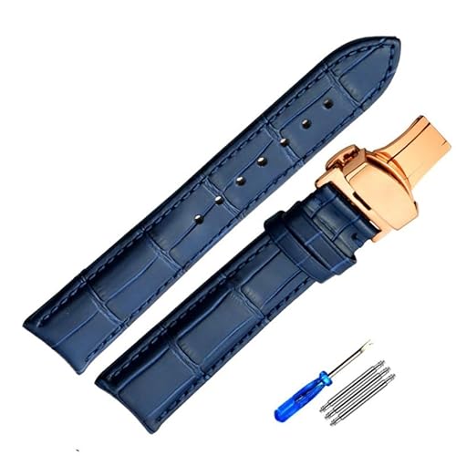 [sooponj] eB\ Y EHb`Xgbvp{vEHb`oh(Blue-rosegold-B,21mm)