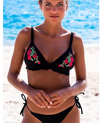 Women Sexy Bikini Set New Push up Brazilian Bandage Floral Printed Swimwear Women Swimsuit Bathing Suit Two Pieces