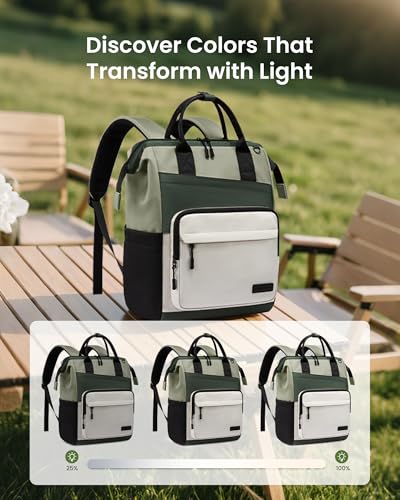 LOVEVOOK Laptop Backpack for Women, 15.6 Inch Travel Backpack for Work College Business, Water Resistant Teacher Nurse Bag with Large Capacity, School Bookbag Bags Cute Daypack for Woman Girls の商品画像 6