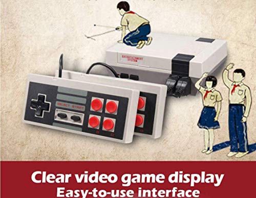 InLoveArts Mini Consolas de Juegos clásicas Consolas de Juegos clásicas Incorporado con 620 Juegos Retro clásicos Consola de Modo de Dos Jugadores PAL NTSL Soporte Salida de TV Volver