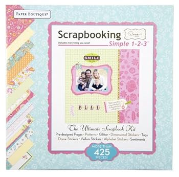 Paperback Dena Designs' Simple 1-2-3 Scrapbooking Kit Book