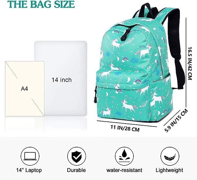 Image of NISHI - Kids Backpack Waterproof Backpack, Girls & Women Stylish Trendy College, School & Casual Daypacks Bag