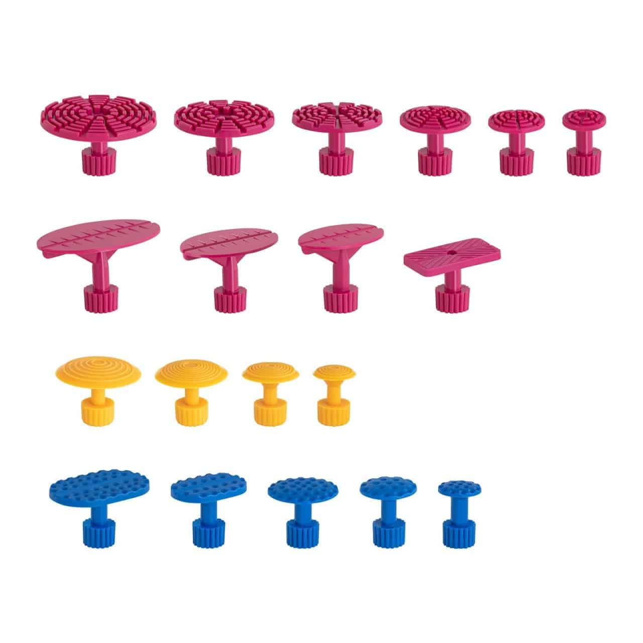 MSW Kit Tirabolli Auto Sollevatore per Riparare la Carrozzeria MSW-DENTPULLER.SET2 (230 V, 40 W, 33 Pezzi)