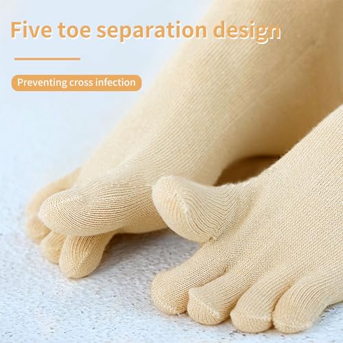 2Pairs Toe socks Men Women,Five Finger Crew Socks Athletic sock,Breathable Toe Socks Sports Running3
