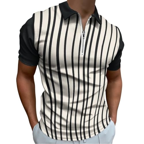 Polo homme grandes tailles confortable et léger, t-shirt d'été extensible contre la chaleur