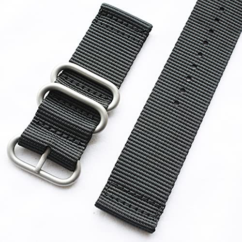 Arashen 22Mm Nylon Watch Band G10 Watch Strap 22Mm Smartwatch Bands Black Canvas Straps Universal Watch Bands #TOP3