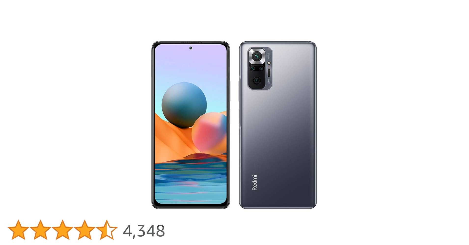 Xiaomi Redmi Note 10 Pro 6GB/128GB Grey (Onyx Gray) Dual SIM