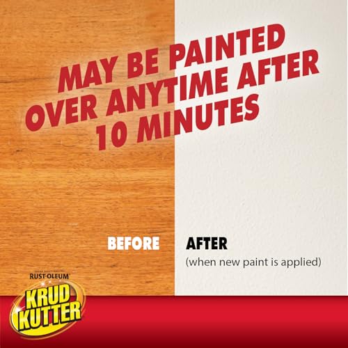Krud Kutter Gloss-Off Prepaint Surface Preparation Cleaner, 32 oz, No Sanding Liquid Deglosser for Cabinets, Trim, Doors and Furniture, Removes Dirt Grease and Gloss for Paint Adhesion - image 5