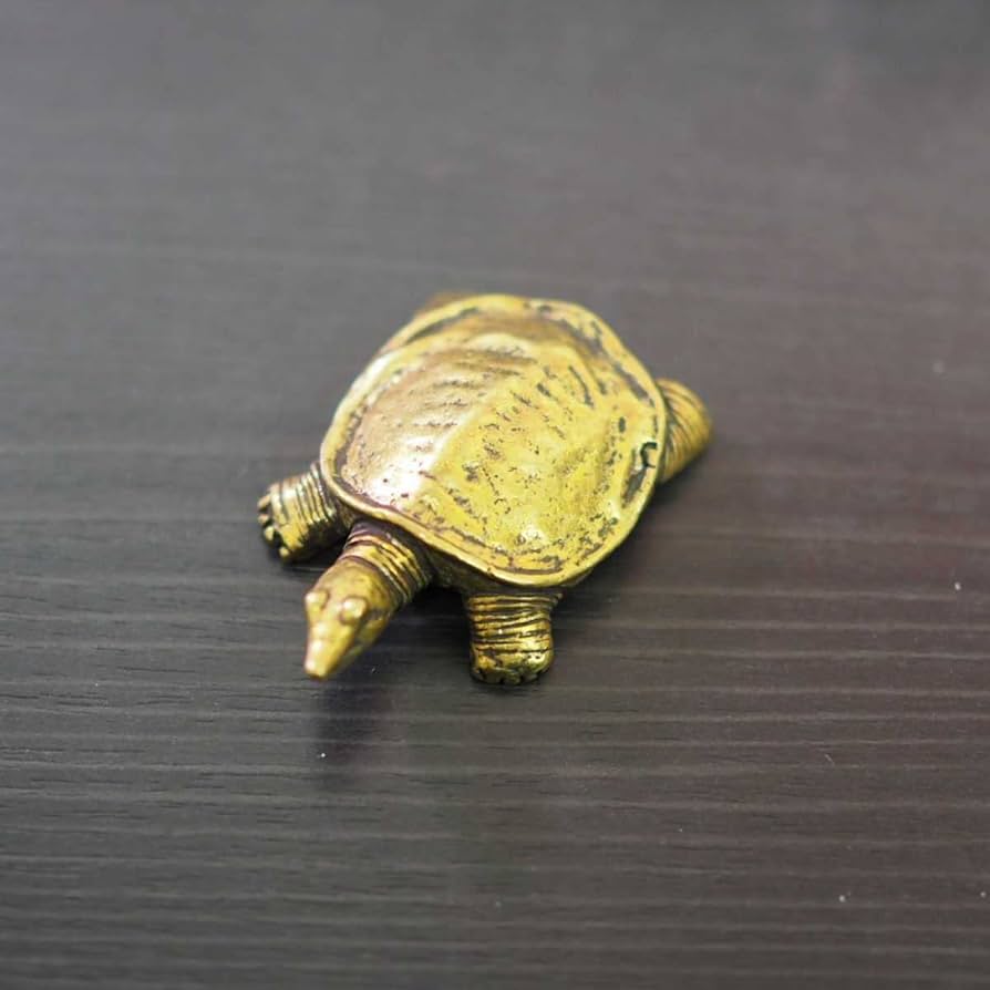 Amazon.co.jp: スッポン すっぽん 亀 真鍮 ブラス 金運 brass 置物