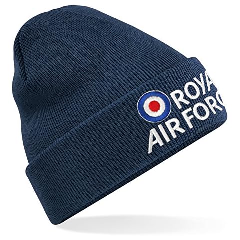 Royal Air Force Embroidered Logo Beanie (Navy, Kids) Cover