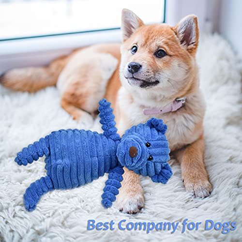 5Pack Dog Squeaky Plush Toys Puppy Toys Assortment Value Bundle Dog Toy For Puppies Bulk Large Dog Teething Toys Pet Chew Toys #TOP6