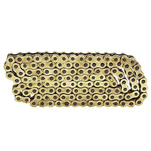 Labwork 520 O-Ring Gold Drive Chain 120 Links Replacement For Honda Suzuki Kawasaki 520 X 120 With Masterlink #TOP4