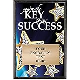 Corporate Plaques - 5 x 7 Key to Our Success Recognition Trophy Plaque Award