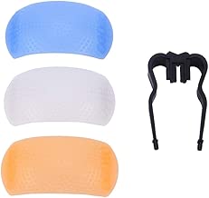 EBTOOLS Diffuser Cover 3 Color 3 in 1 Pop-Up Flash Diffuser Cover For DSLR SLR Cameras EBTOOLS Diffuser Cover 3 Color 3 in 1 Pop-Up Flash Diffuser Cover For DSLR SLR Cameras