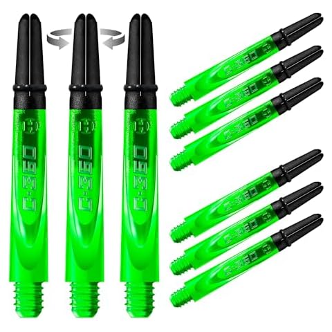 Harrows Darts 3 Sets of Carbon 360 Stems Cover
