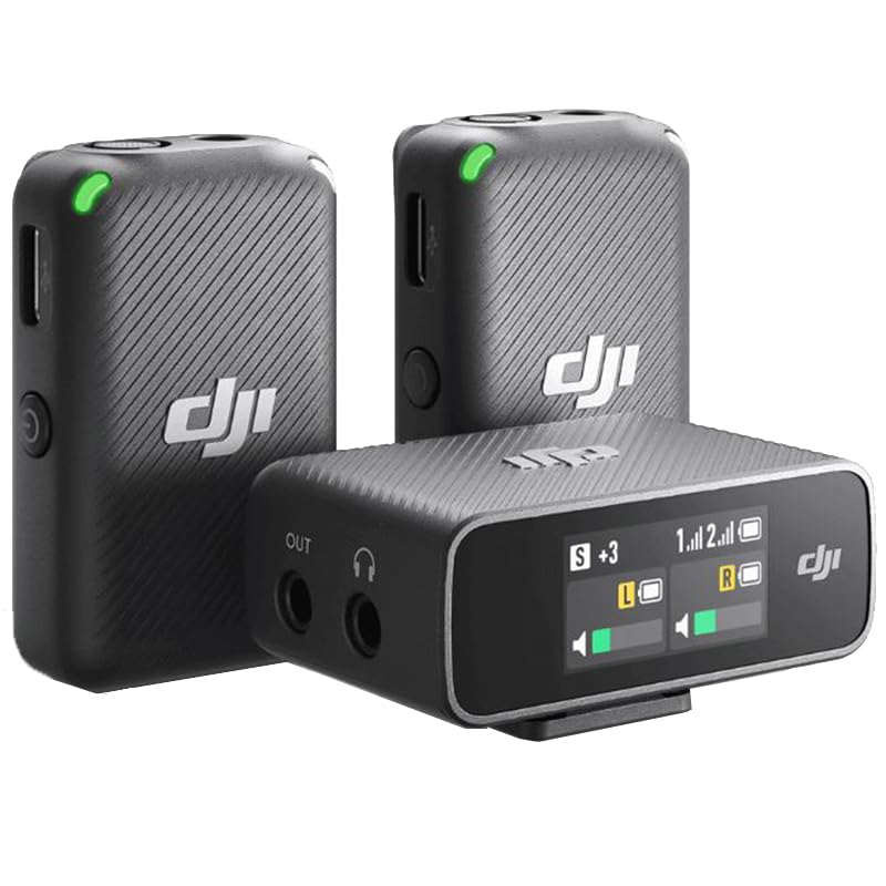 Amazon.com: DJI Mic Wireless Microphone System and Audio