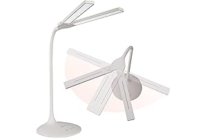 OTTlite Dual Shade LED Desk Lamp